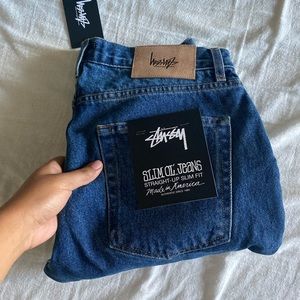 Stussy Vintage Slim Jeans sz 32 fits like 29